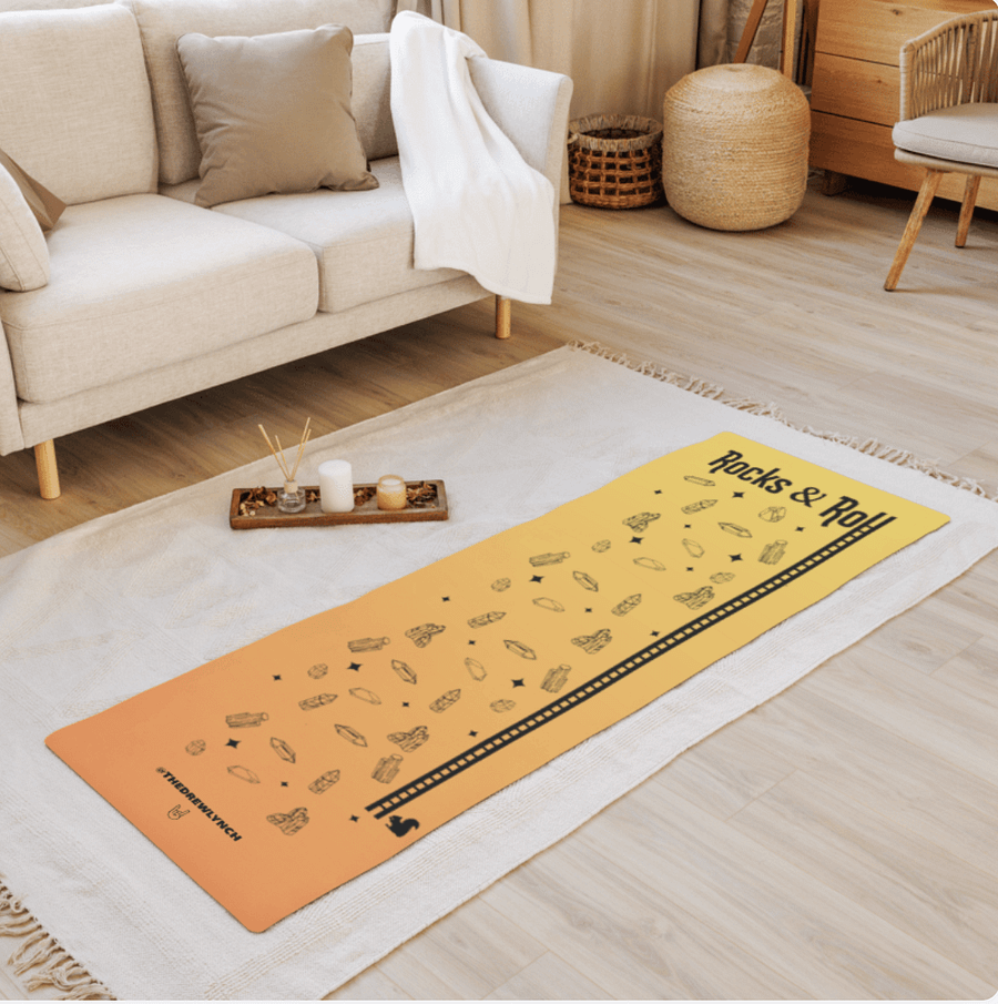Rocks & Roll Yoga Mat product image (4)
