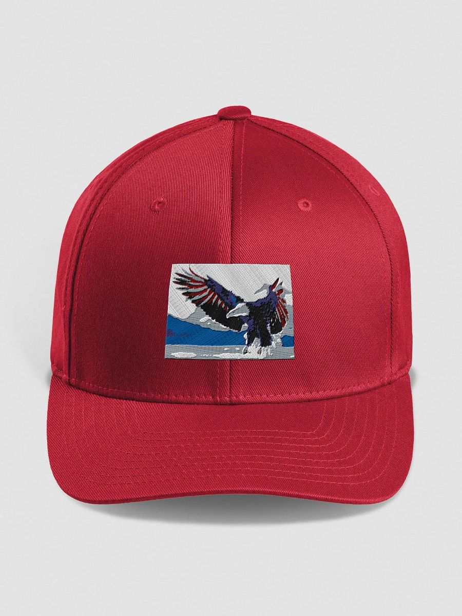 Fitted Cap in Red, White or Blue product image (2)