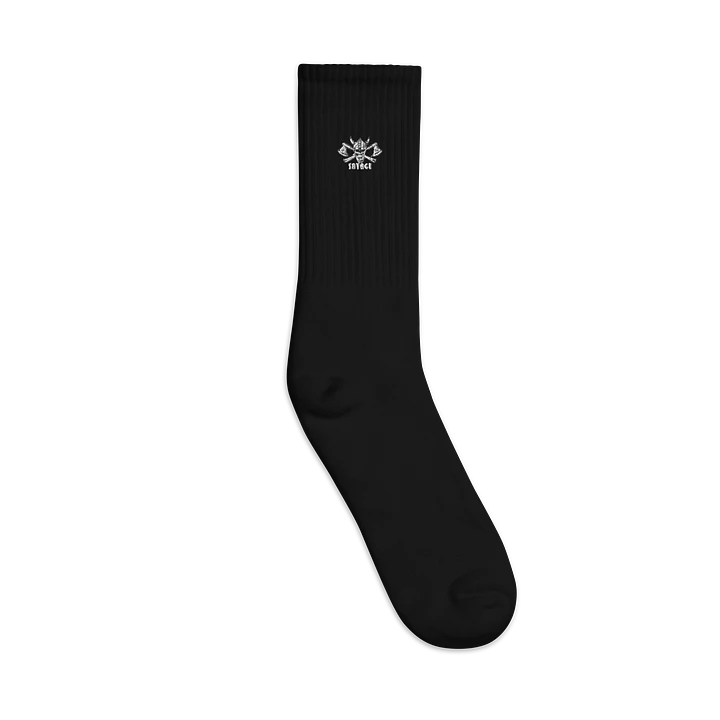 Savage Skull Embroidered socks product image (1)