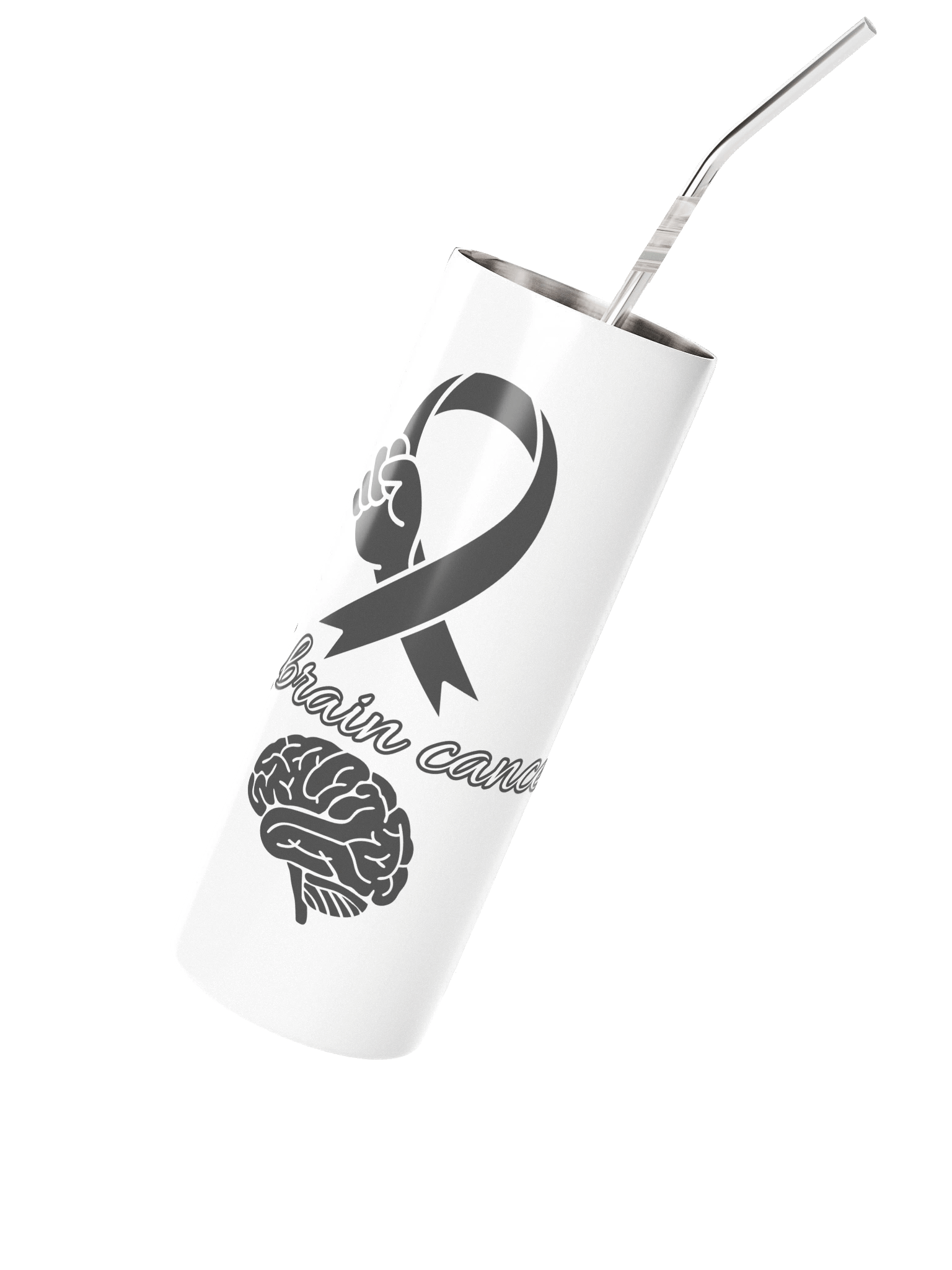 Fuck brain Cancer tumbler product image (3)