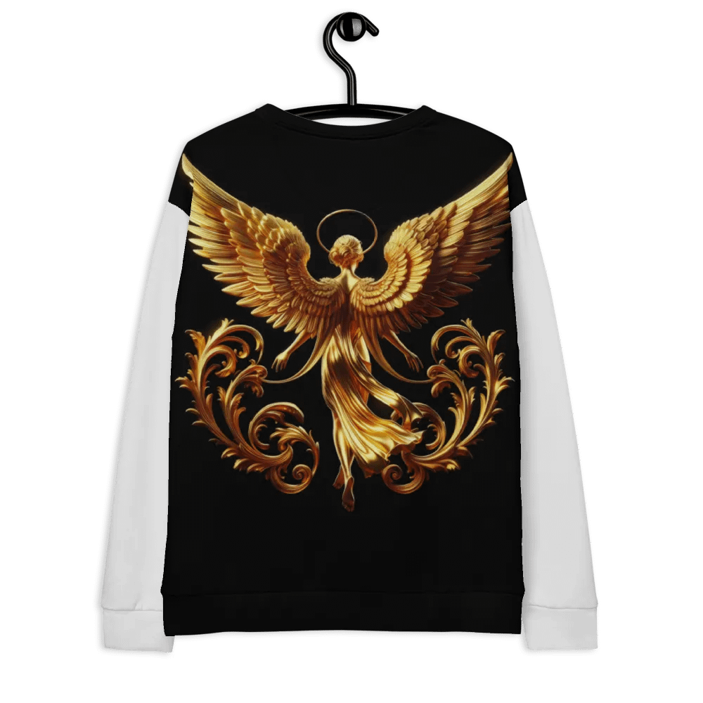 A Golden Angel and Cross - Unisex Sweatshirt #2 product image (12)