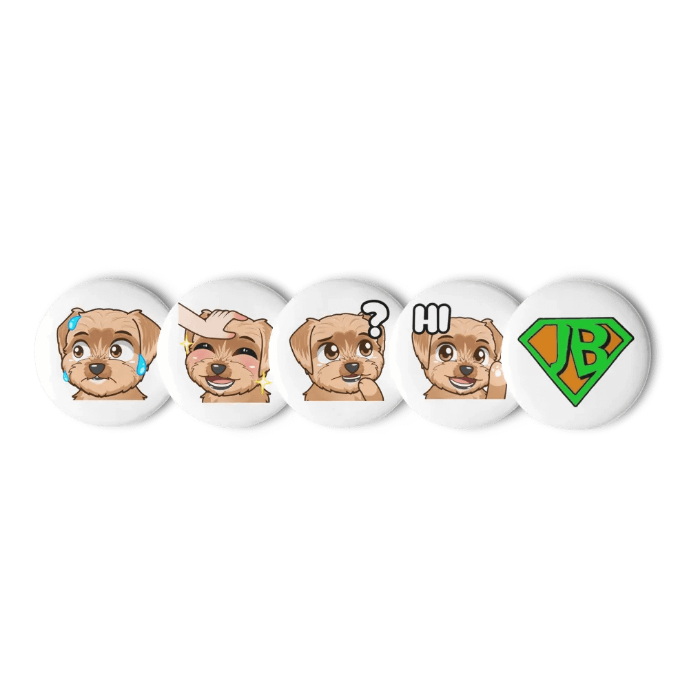 Elmo & JB Button Pins (5) product image (4)