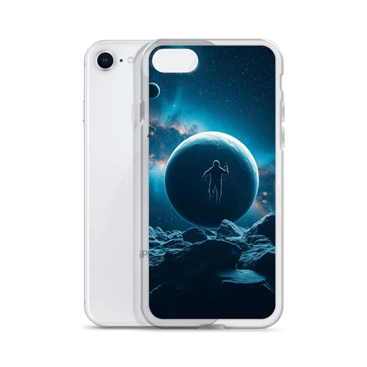 Cosmic Explorer iPhone® Clear Case product image (51)