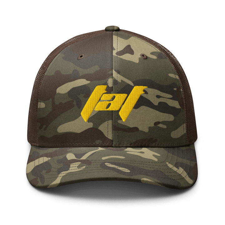 Gold TAF Logo, Camo Snapback product image (7)