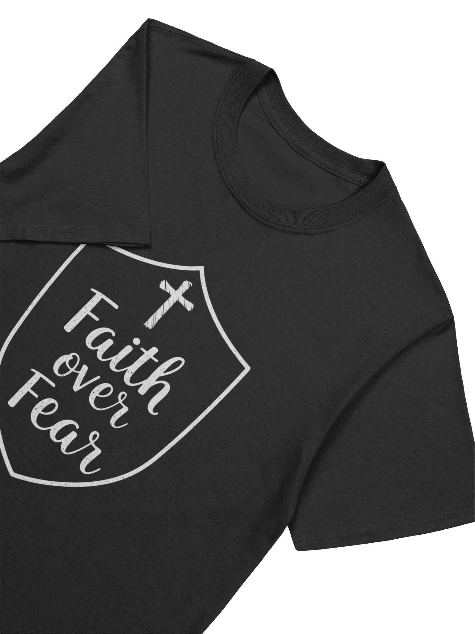 The LowKey Christian – “Faith Over Fear” T-Shirt product image (98)