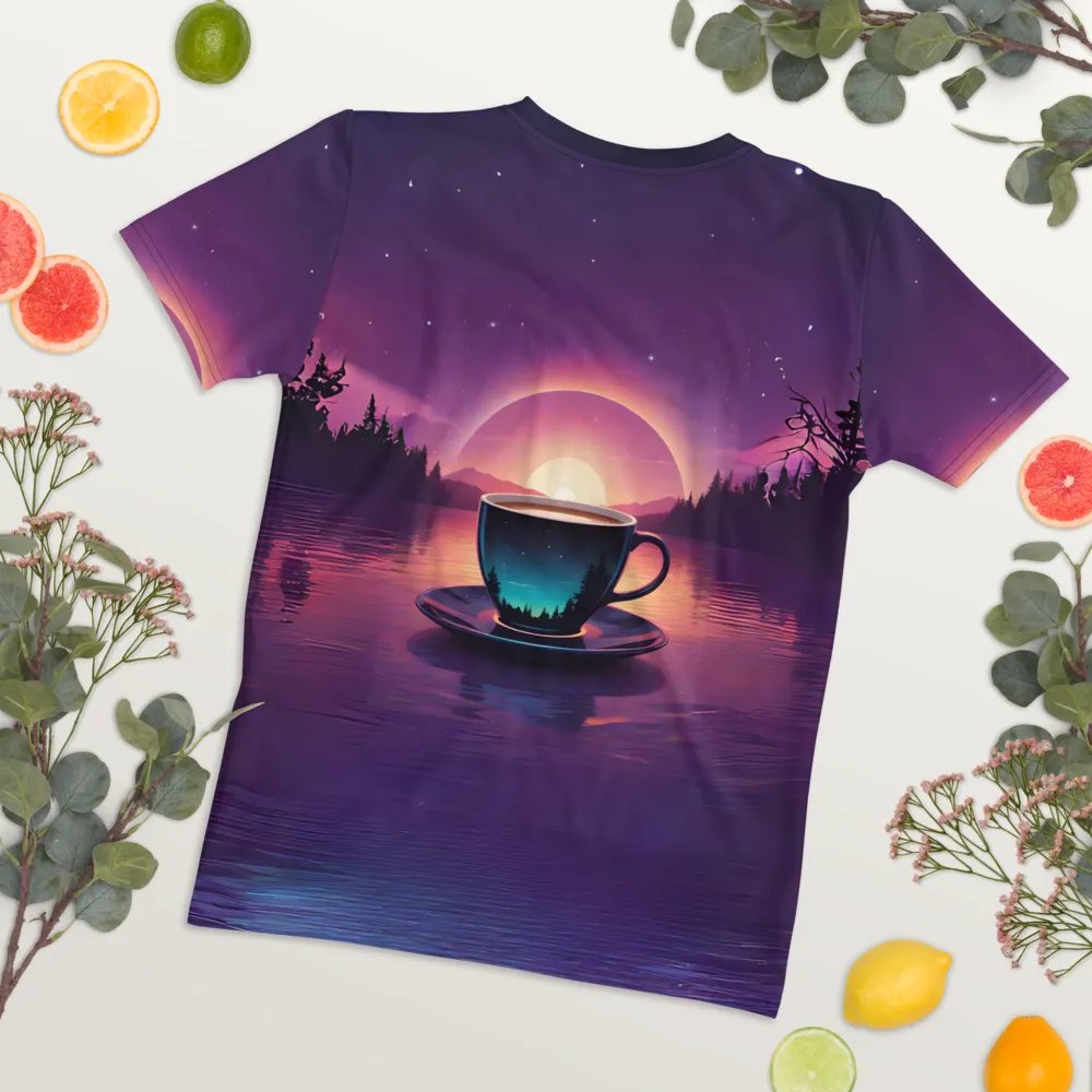 Coffee Sunset All Over Print T-shirt product image (9)