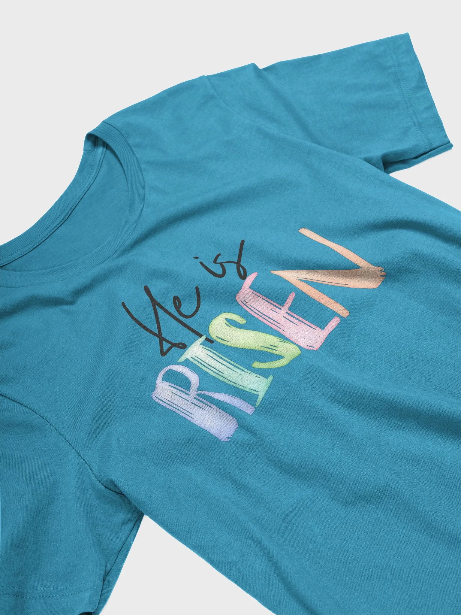 HE IS RISEN (Cursive + Watercolor) product image (3)