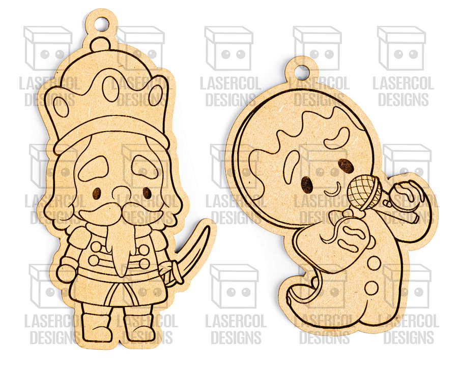 Christmas Ornaments - Laser Cut Files product image (5)