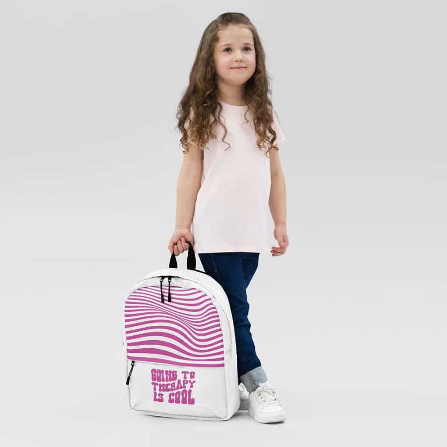 Therapy is Cool Backpack product image (8)