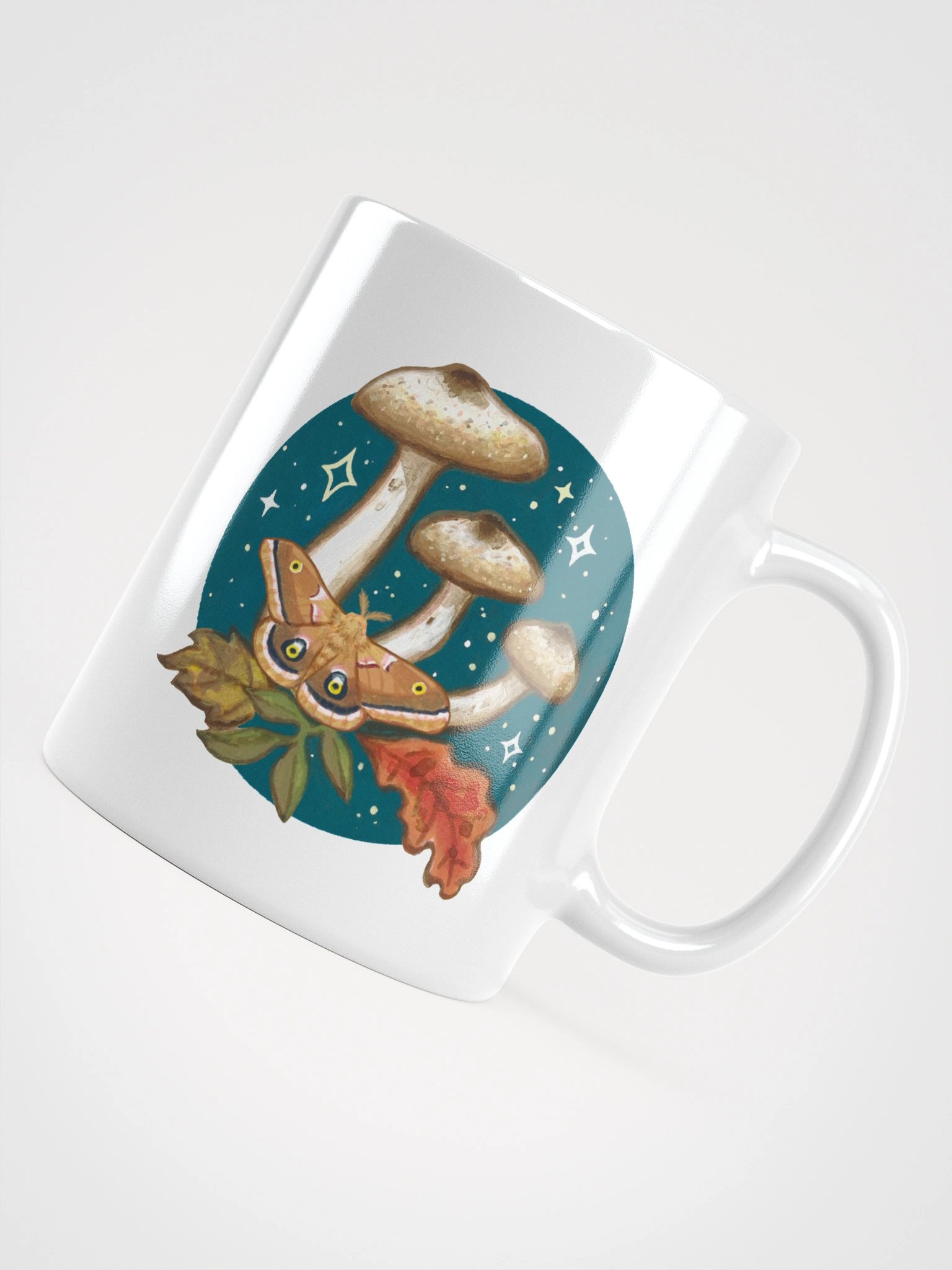 Autumn Secrets - Polyphemus Moth Mug product image (13)