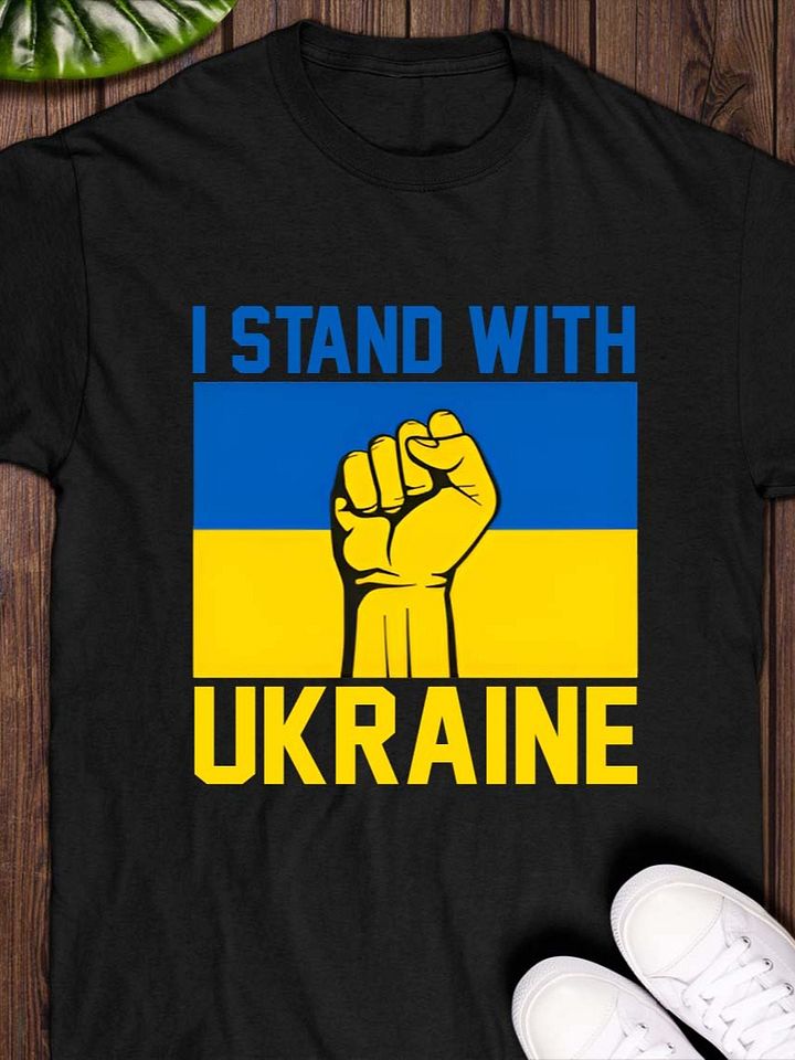I stand With Ukraine 2025 T-shirt product image (1)