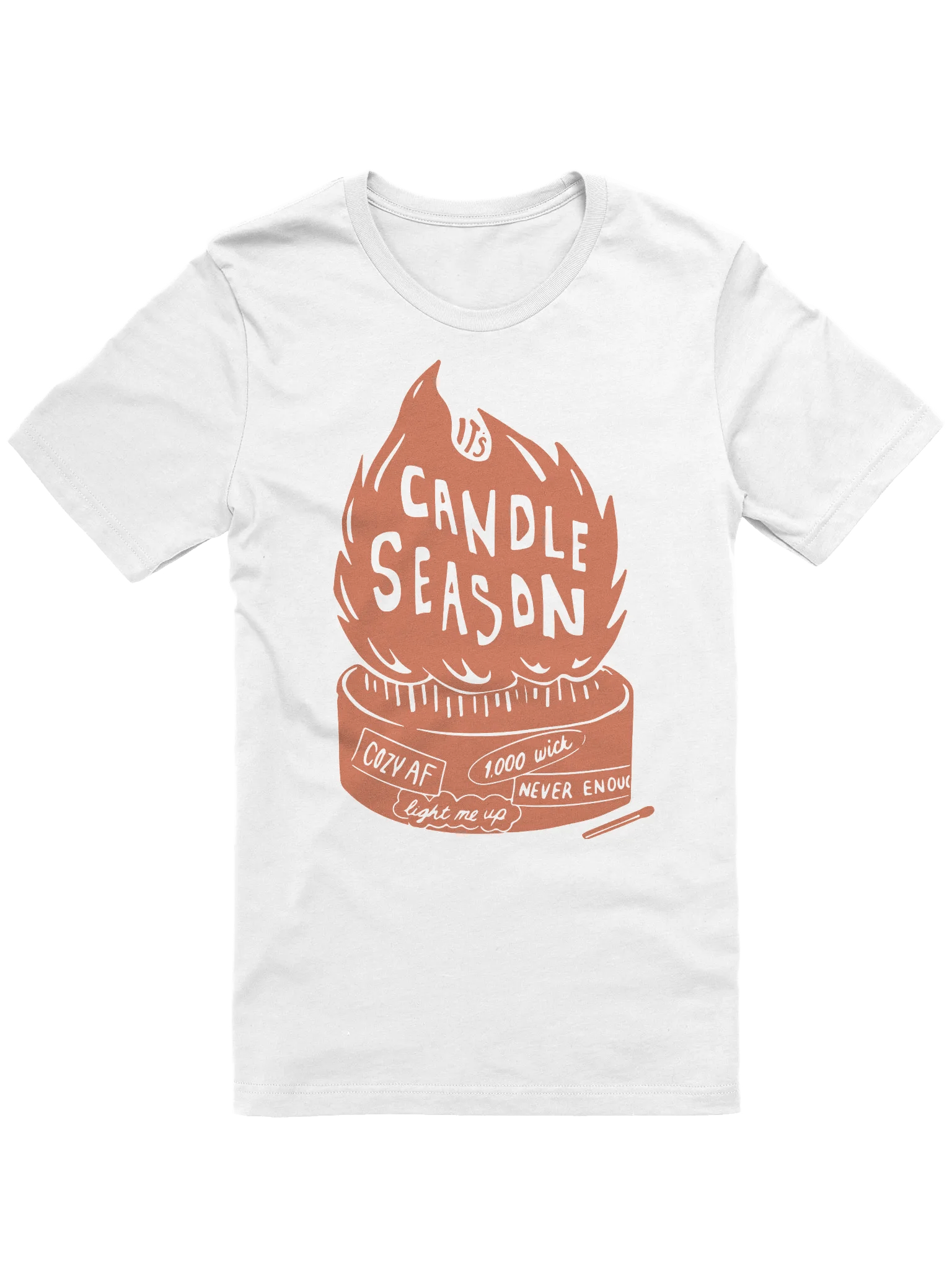 Candle Season Tee - Orange product image (1)