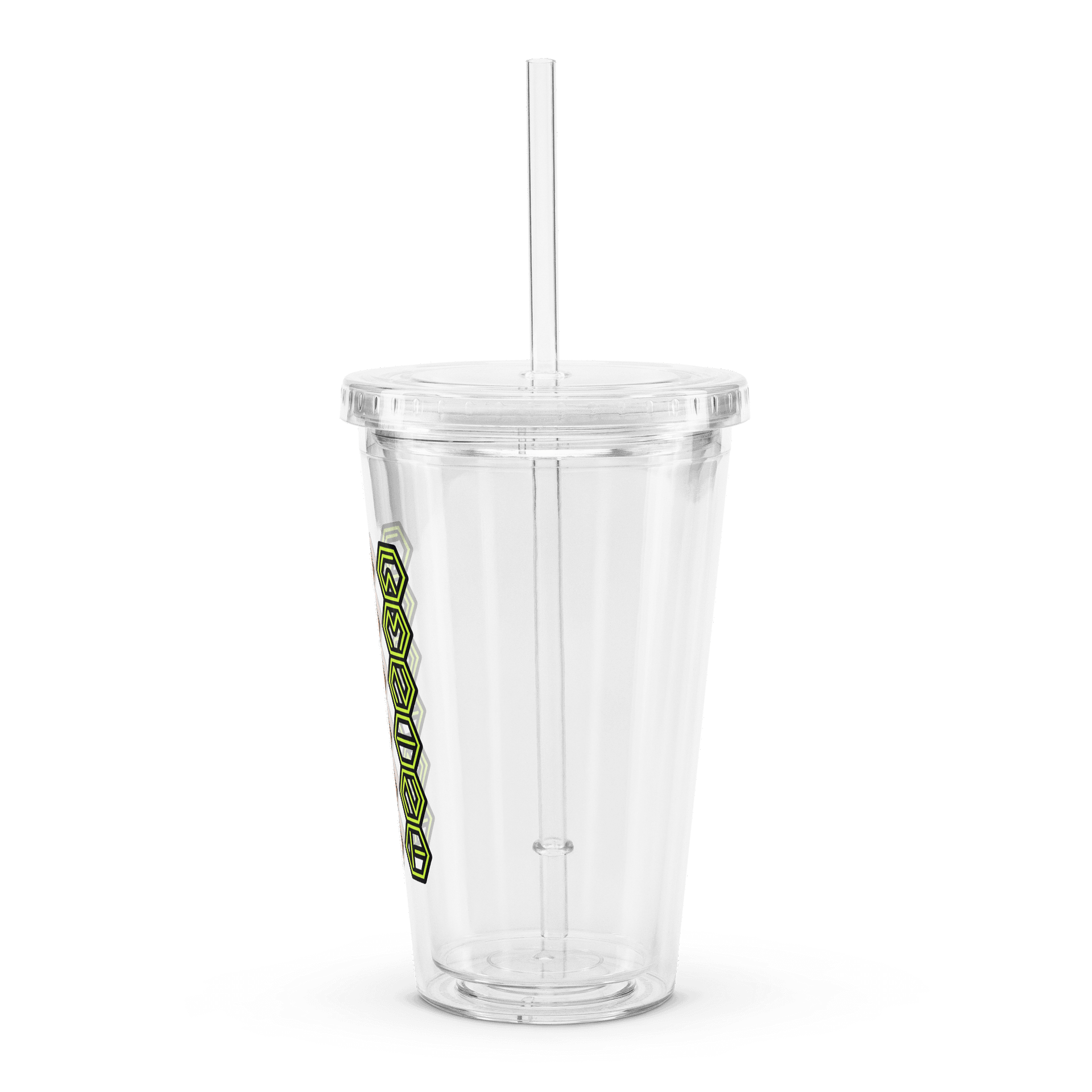 Neon Hexagon Letter Pattern Tumbler product image (4)