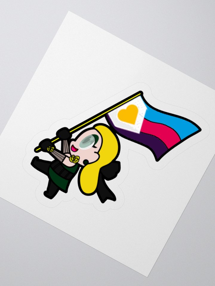 Miss Will-o-Witch Poly Pride 25 sticker product image (3)