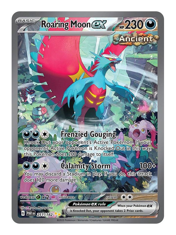 Roaring Moon ex - 251/182 (Special Illustration Rare) [Paradox Rift] product image (1)