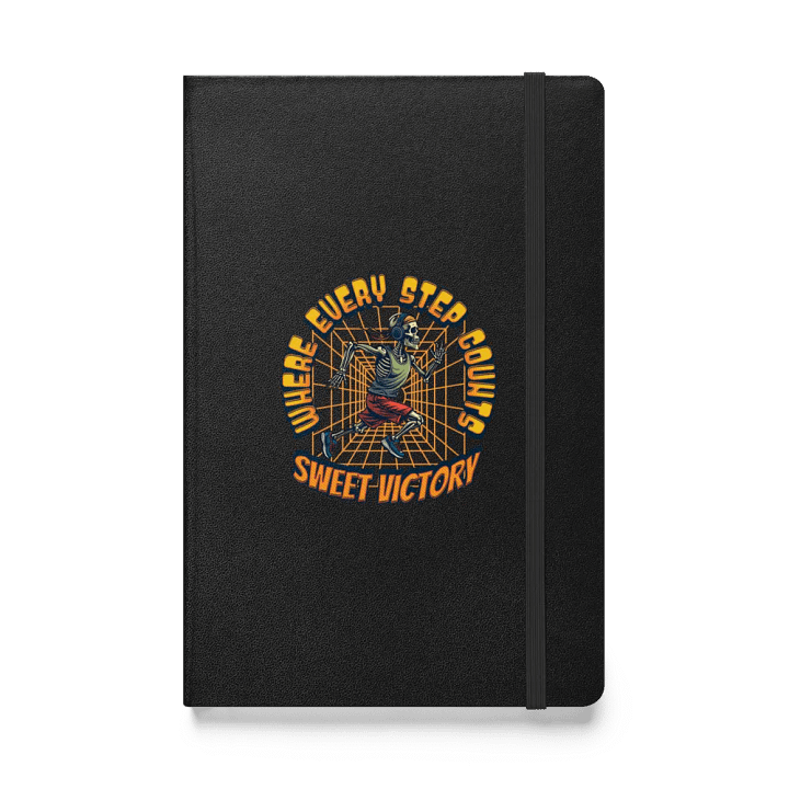 Where Every Step Counts Sweet Victory Runner Skeleton Hardcover Journal product image (1)