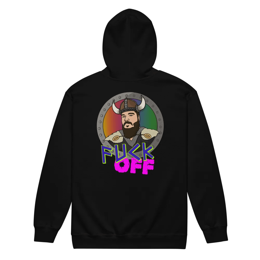 Lord_ViKiNG zip-Hoddie (F off 2 Logos) product image (43)
