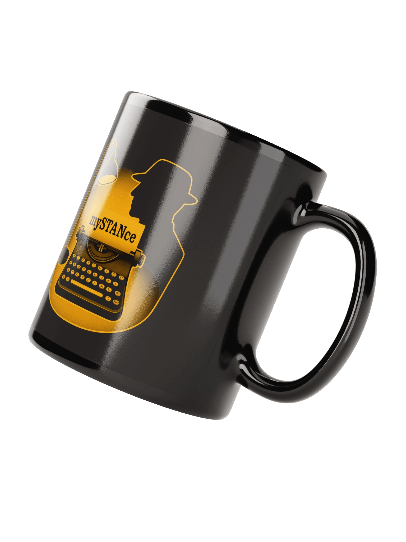mySTANce Typewriter Golden Mug product image (3)