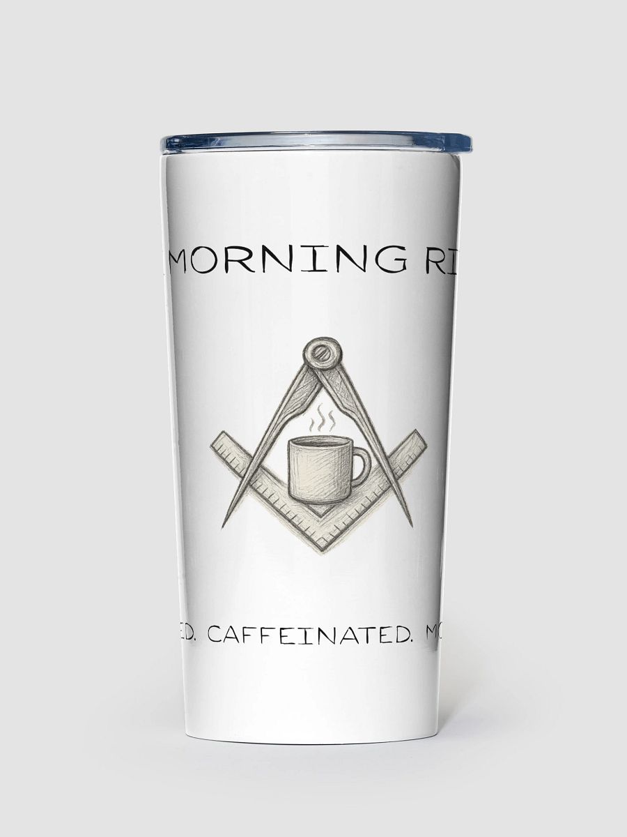 The Morning Ritual – 20 oz Stainless Steel Tumbler product image (1)