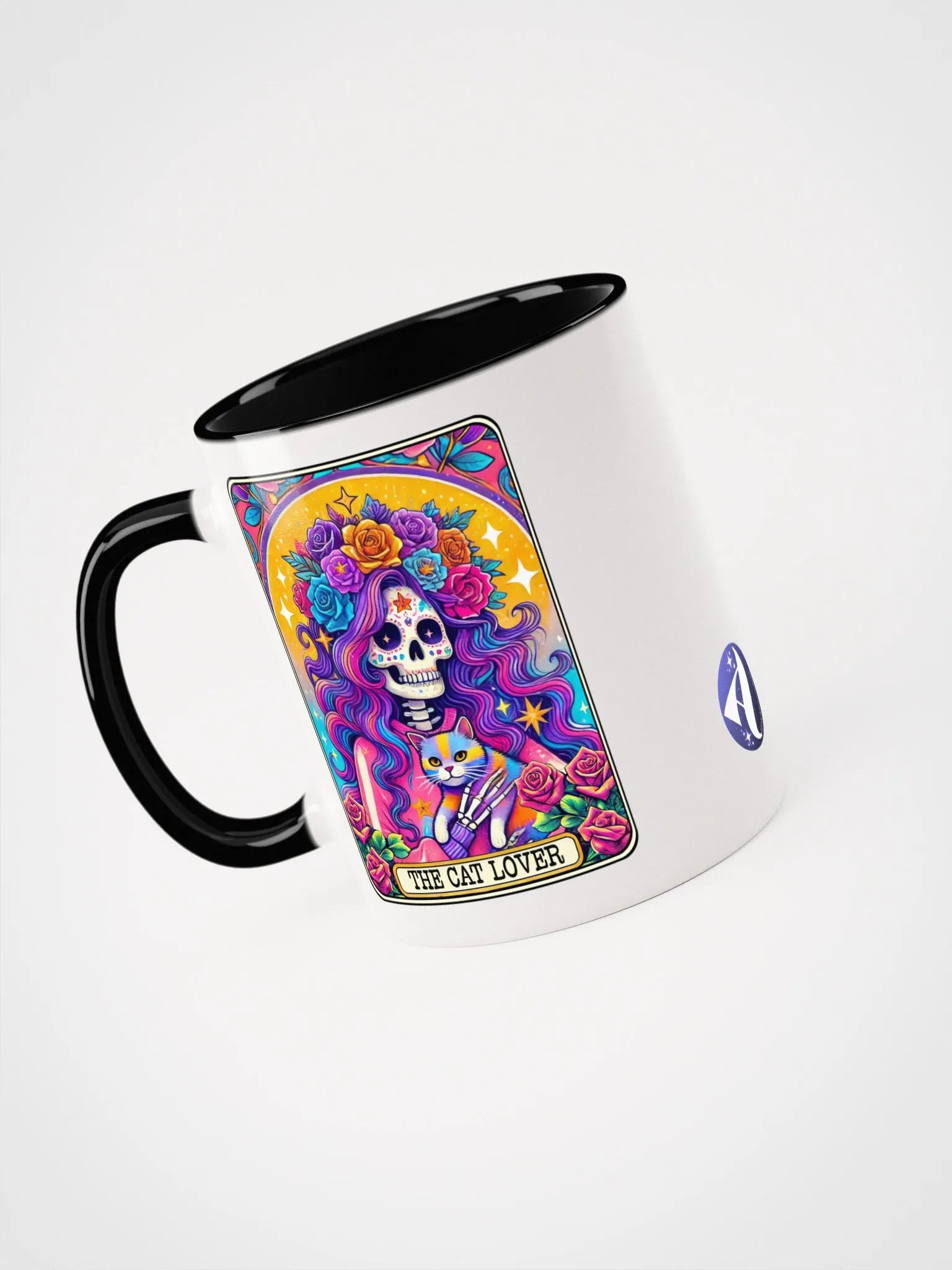 Day of the Dead The Cat Lover Ceramic Mug product image (16)