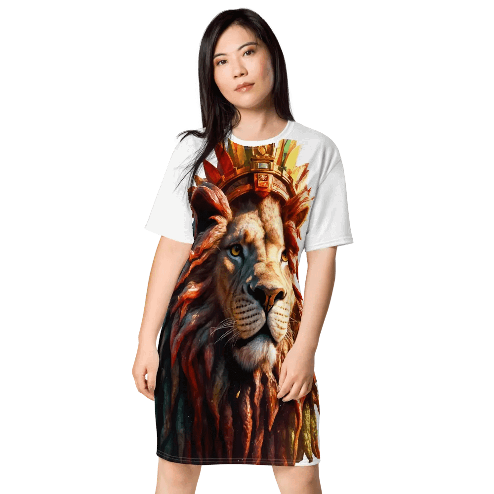 Regal Lion Crown All-Over Dress product image (1)