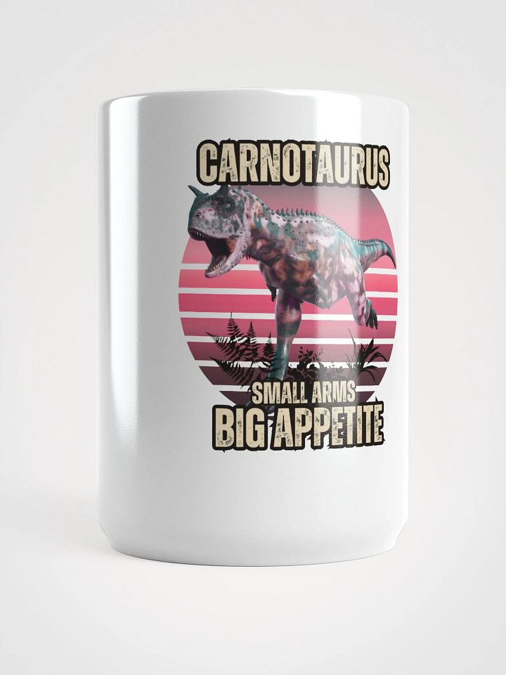 Carnotaurus - Cool Retro Dinosaur Mug product image (1)