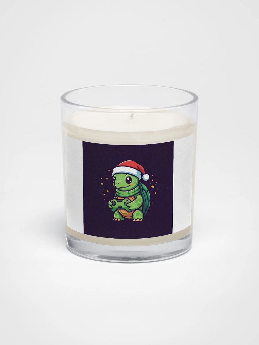 Santa Turtle Video Game Candle product image (1)