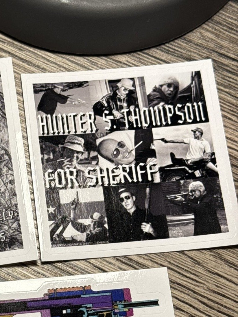 HUNTER S. THOMPSON STICKER product image (2)