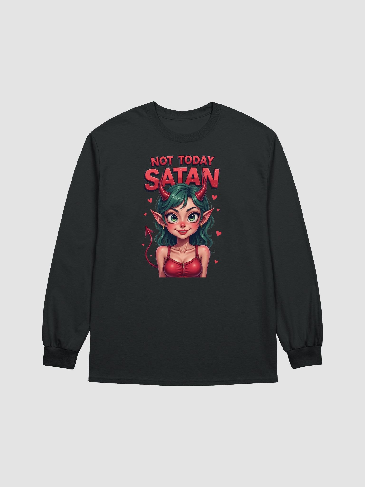 Mischievous Devil Long Sleeve Tee product image (9)