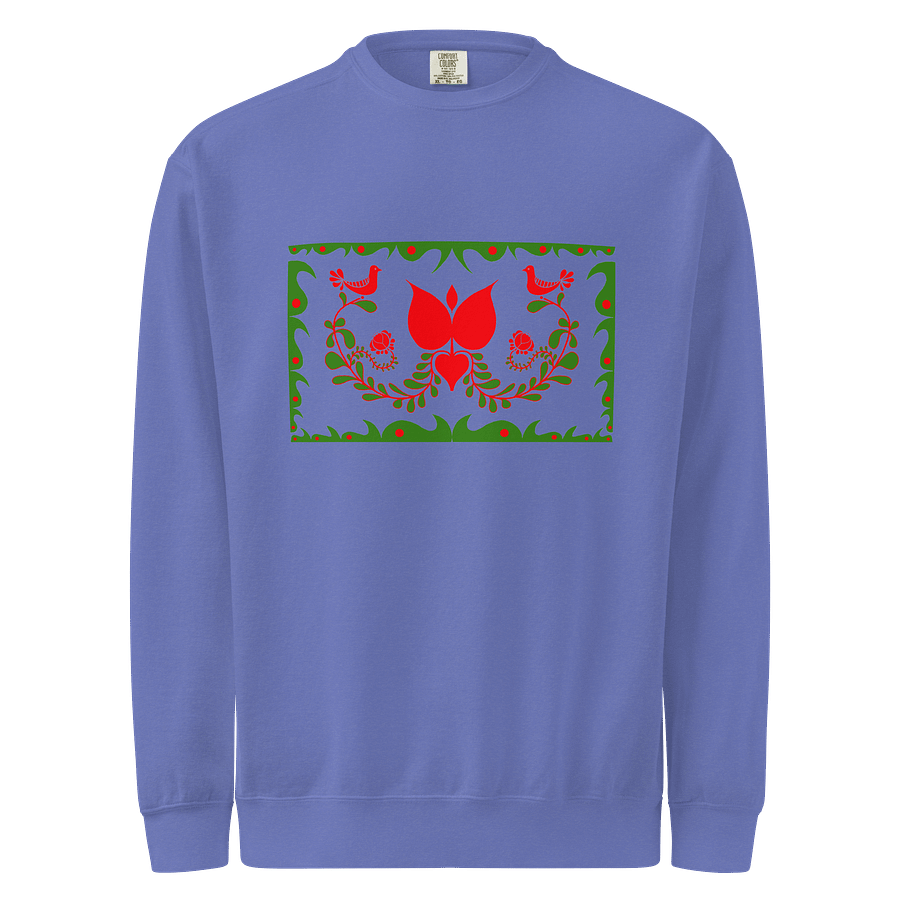 Vibrant Hungarian Floral Symphony Sweatshirt product image (1)