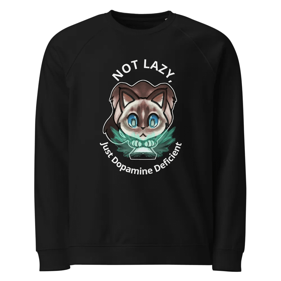 Not Lazy - Organic Raglan Sweatshirt product image (1)