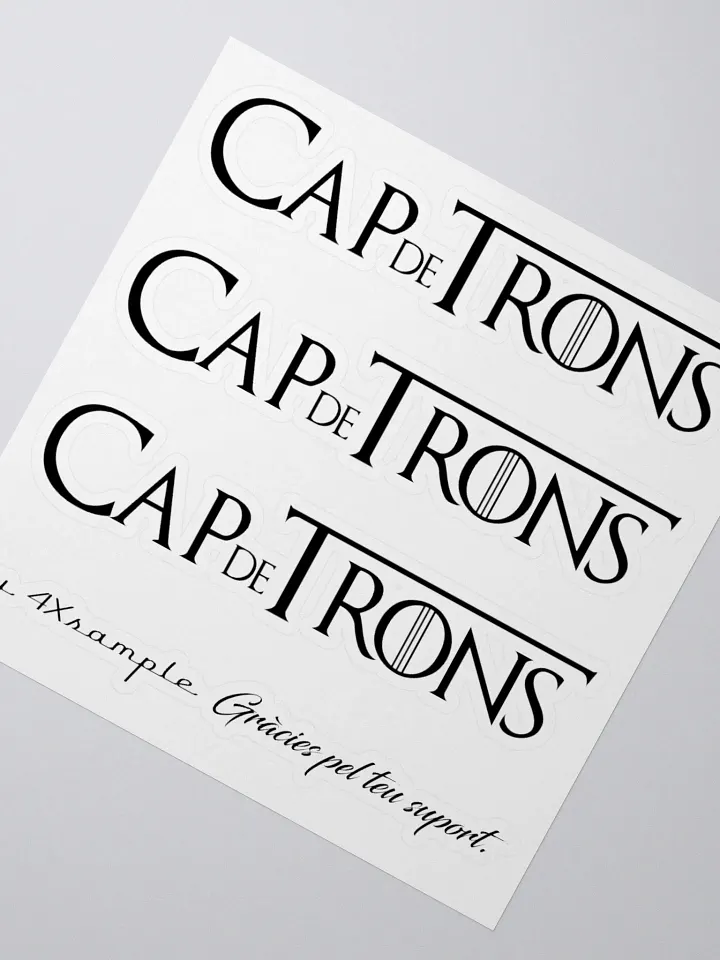 Cap de trons - Adhesius product image (2)