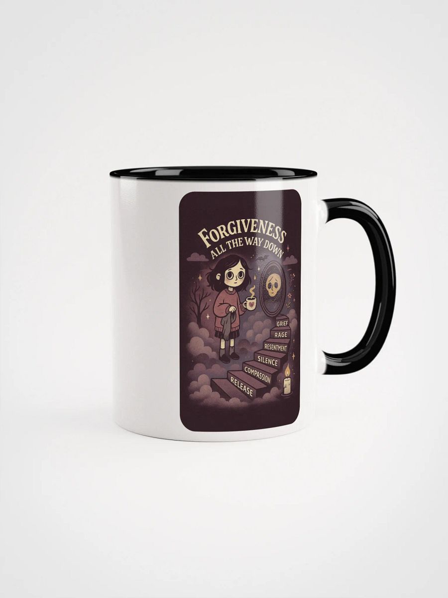 Forgiveness All The Way Down Accent Mug product image (1)