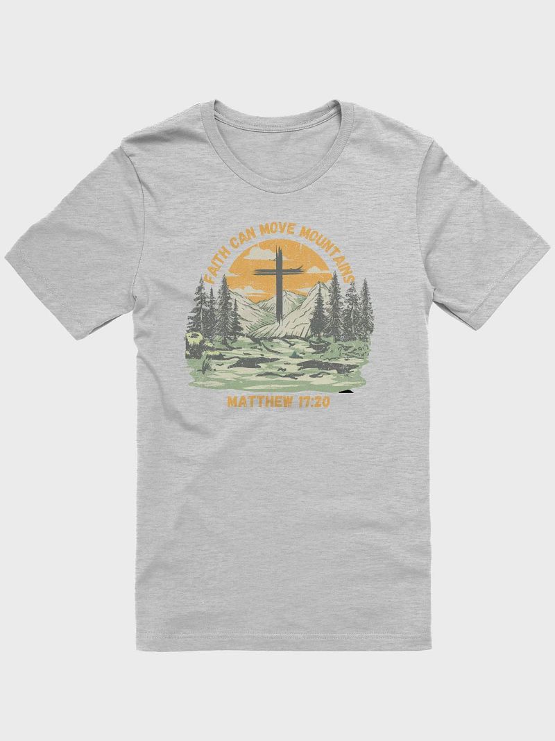 Faith Can Move Mountains T-Shirt-Yellow