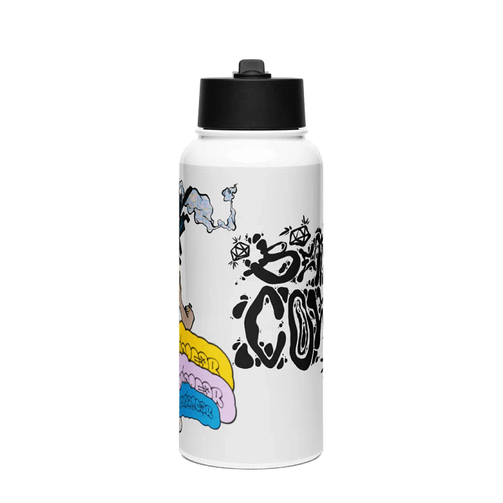"Mongo Pusher" - Metal Water Bottle product image (2)