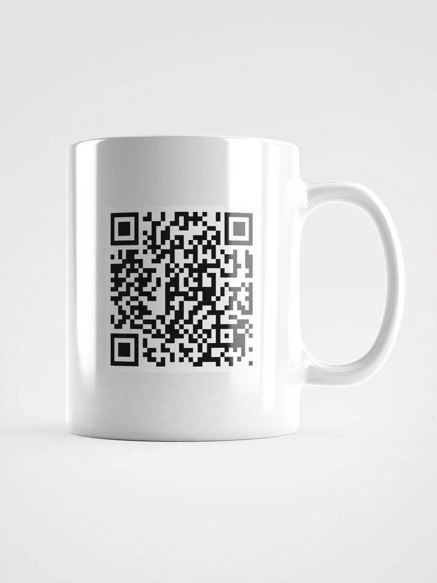 White coffee mug product image (2)