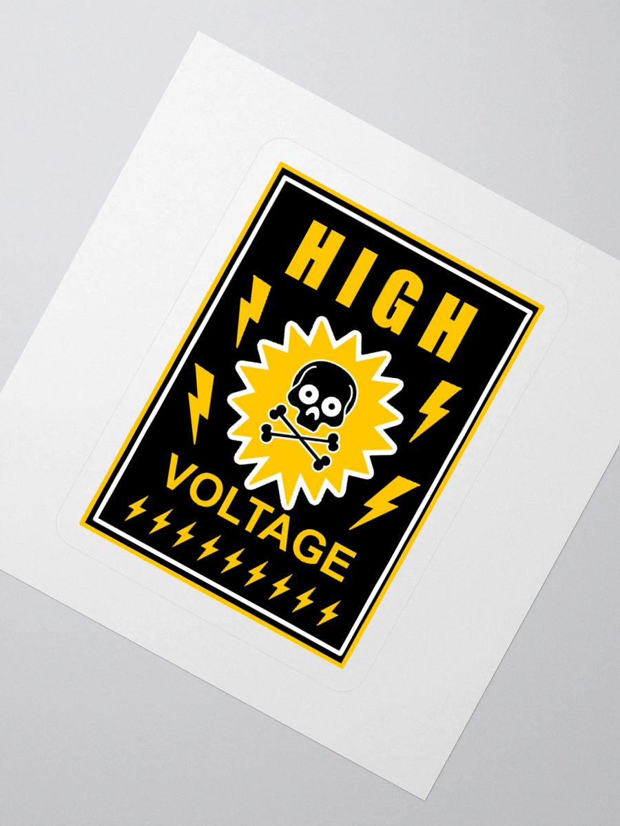Dangerous Voltage Kiss Cut Stickers product image (4)