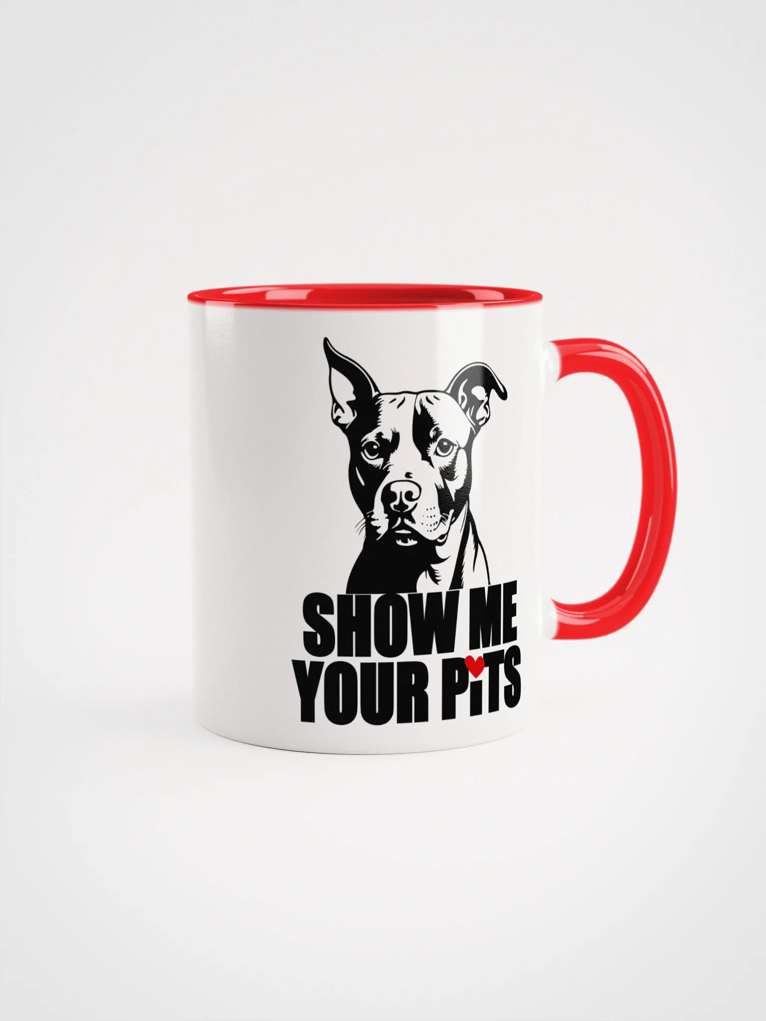SEPR Show Me Your Pits White/Red Mug product image (1)