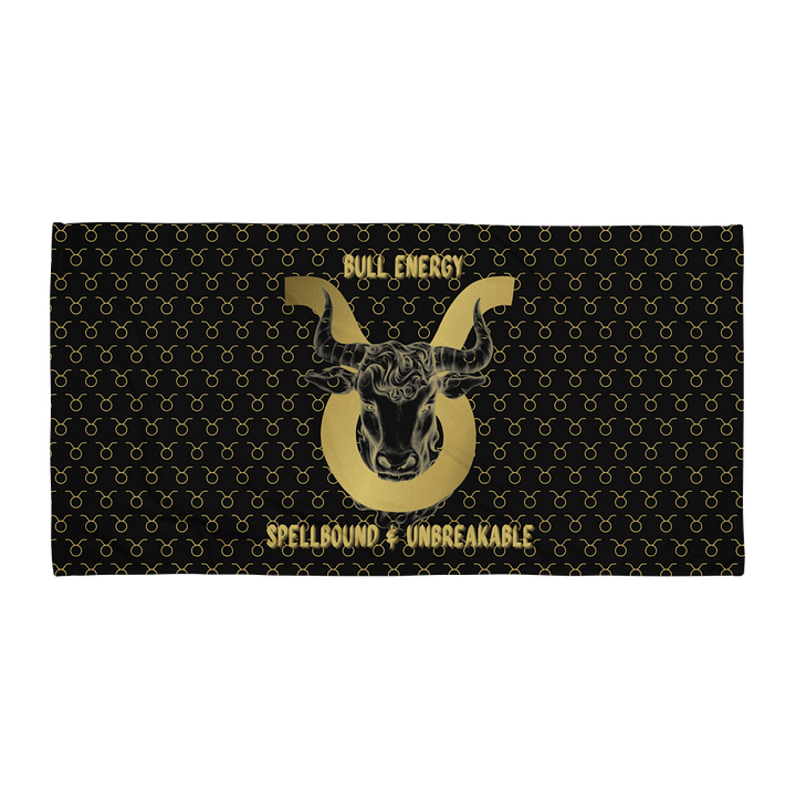 Taurus 2025, Bull Energy, Towel product image (1)