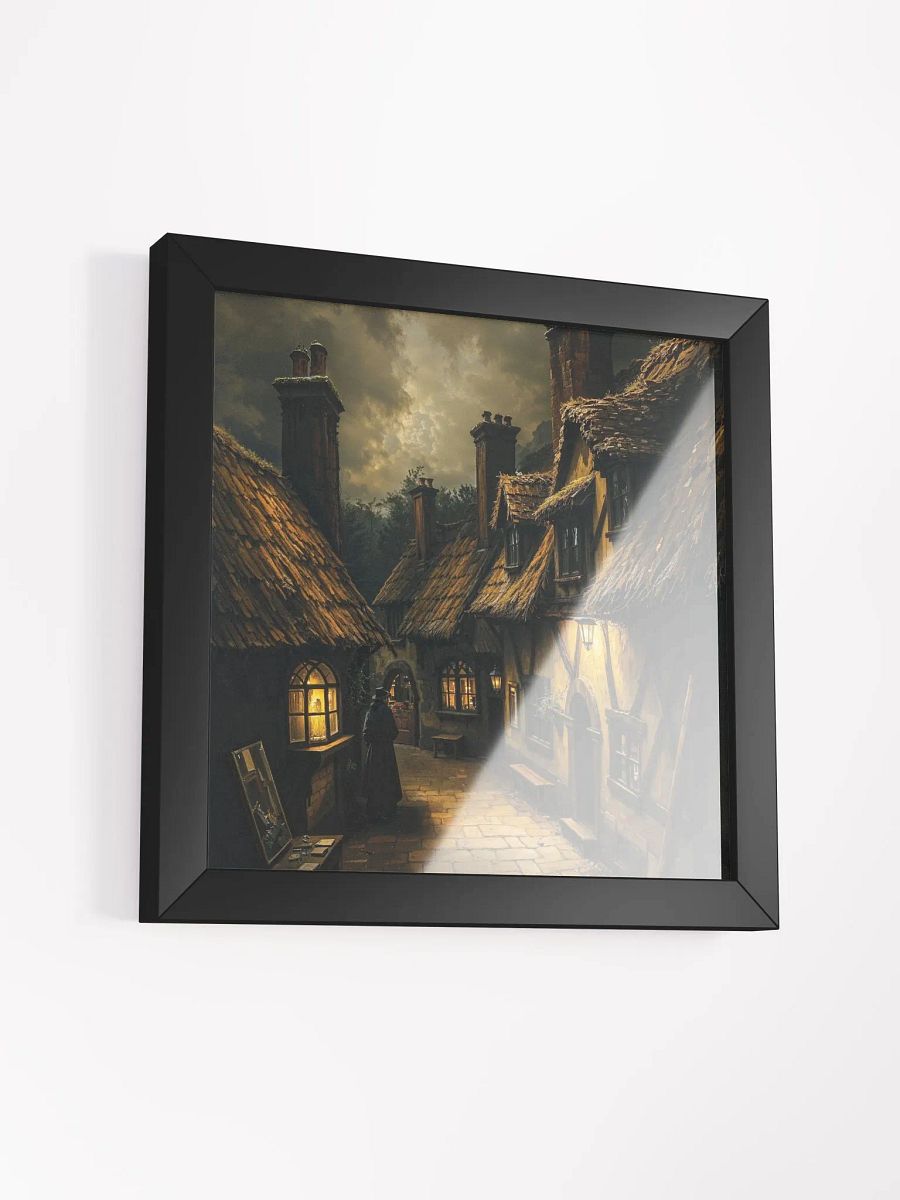 Midnight Village Serenity Framed Print product image (27)