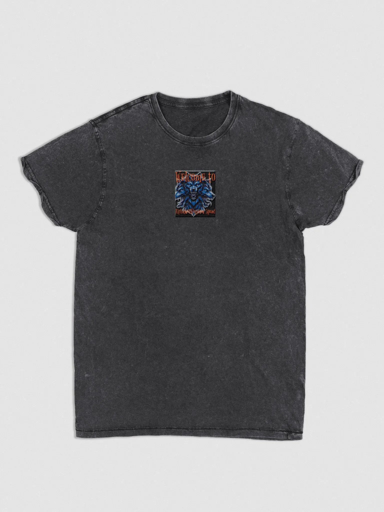 AlphaWolfKingdom Howling Wolves Denim Tee product image (1)