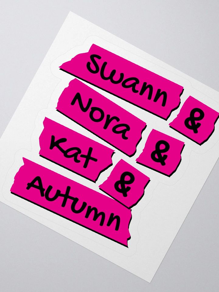Lost Records: Bloom & Rage Names Sticker product image (2)