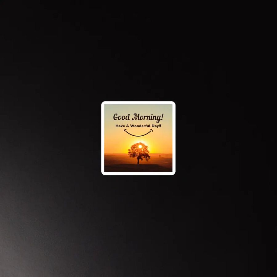 Smiling Sunrise Die-Cut Magnets product image (3)