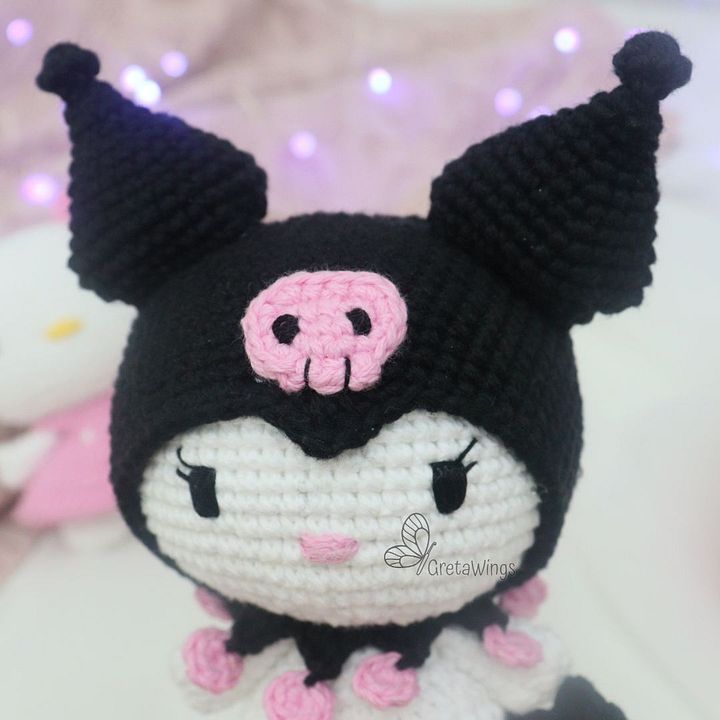 Amigurui Kuromi PATTERN, Sanrio family (Digital Download) product image (2)