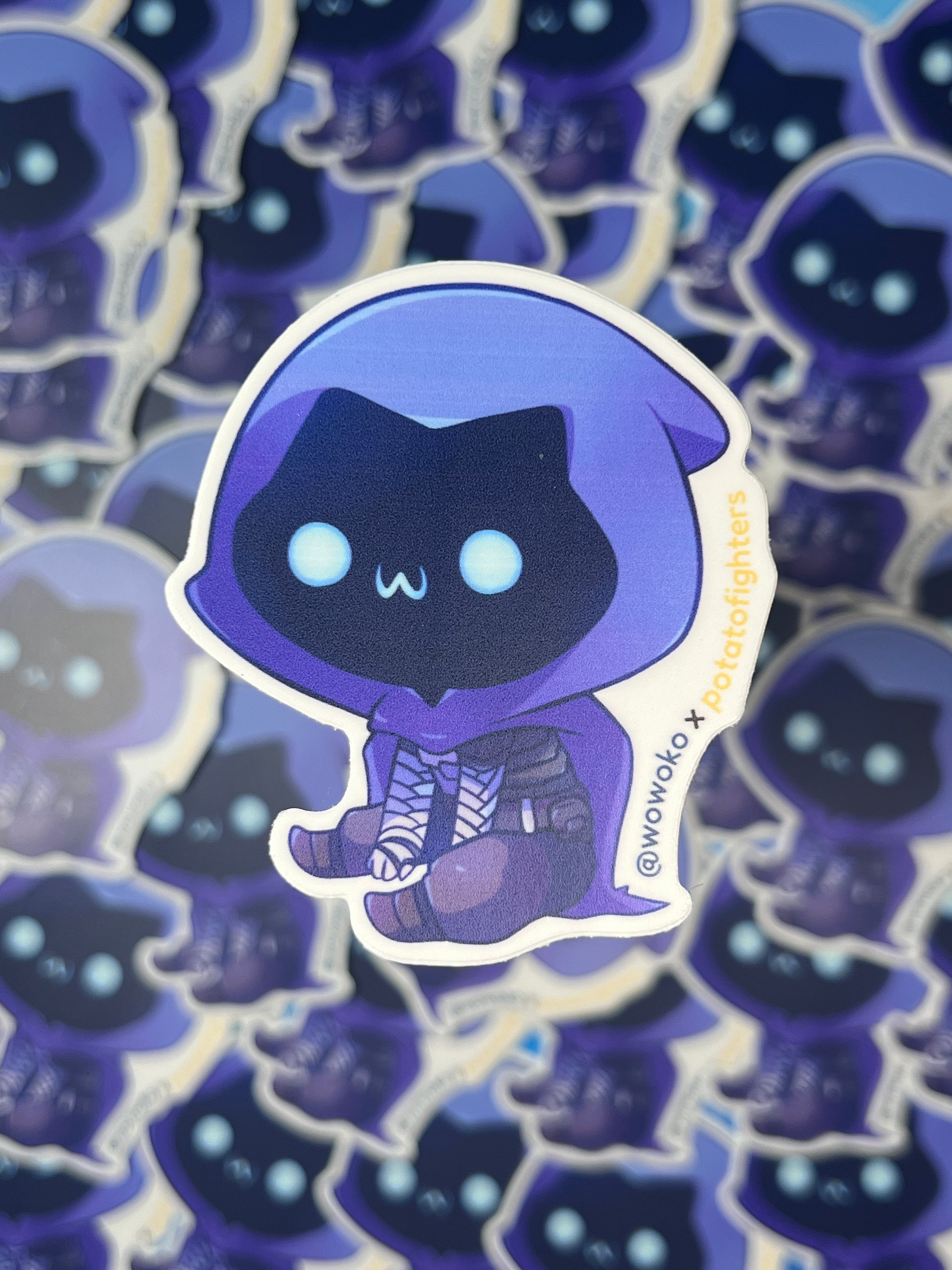 WoWoKo x Potato Fighters - Omen - Sticker product image (1)