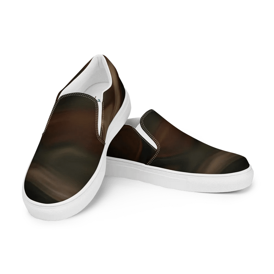 Womens Camouflage Pattern Canvas Slip-On Shoes product image (11)