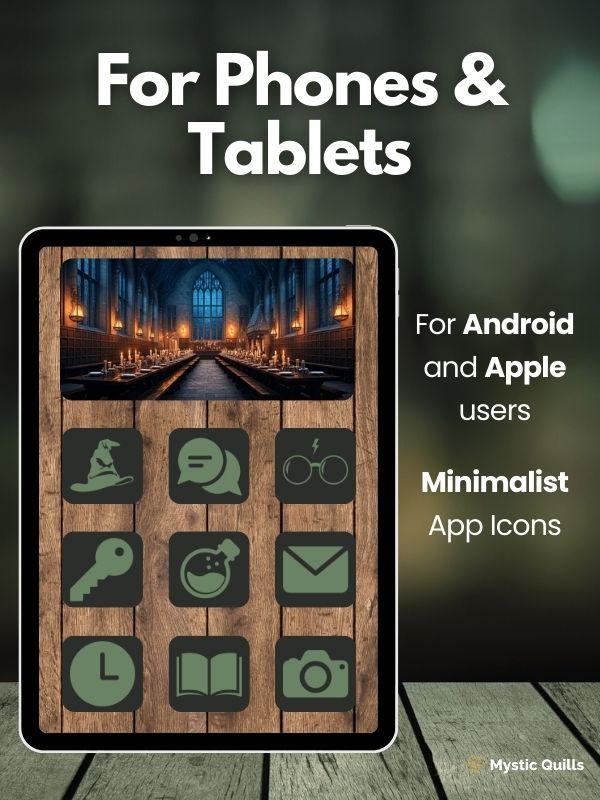 Dark Arts Minimalist App Icon Pack for Phones and Tablets product image (2)