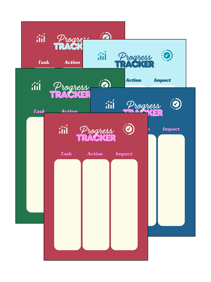 Printable Project, Business & Progress Tracker product image (1)