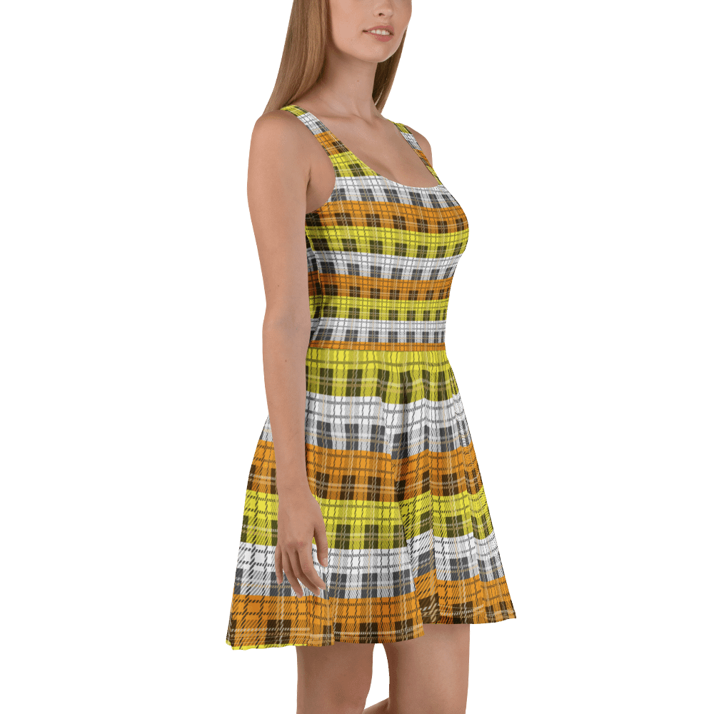 Maverique Pride Plaid Skater Dress product image (3)