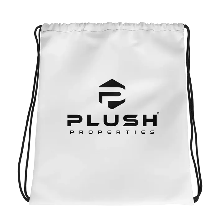 Plush All-Over Print Drawstring Bag product image (1)